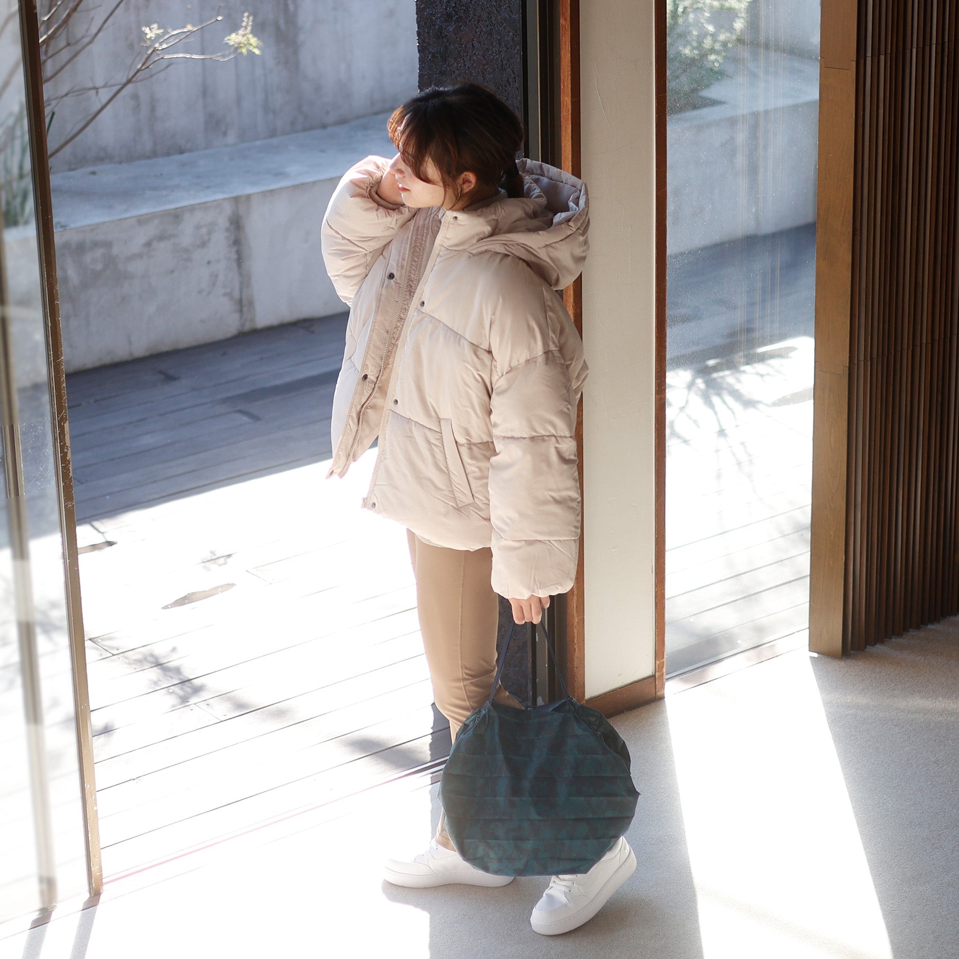 Indkøbsnet medium deep forest